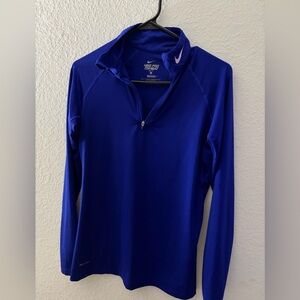 Nike Women's Blue Long Sleeve Top